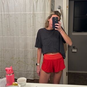 Outdoor Voices Red Hudson Short